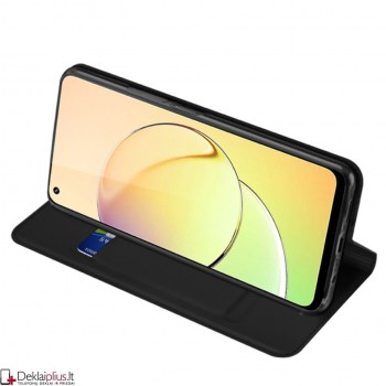 Dux Ducis Skin Pro dirbtinės odos dėklas - juodas (Realme 10) Dux Ducis Skin Pro dirbtinės odos dėklas - juodas (Realme 10)